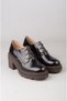 Seç V2709 Genuine Leather Heel-Headed Men's Shoes (Heel:7 cm) Brown Light Brown - 2