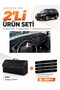 Nissan Pathfinder (2005-2014) Compatible Glove Box Cover + Leather Trunk Bag + Sticker Set - Ni013