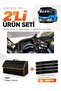 Karsan Jest (2013-2020) Compatible Torpedo Cover + Leather Luggage Bag + Sticker Set
