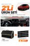 Dashboard Cover + Leather Trunk Bag + Sticker Set Citroen C4 Without Display (2020-2026) Compatible - Ci001