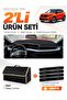 Opel Frontera (2025-Onwards) Compatible Dashboard Cover + Leather Trunk Bag + Sticker Set - Op025