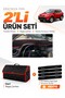 Toyota Rav4 (2013-2018) Compatible Dashboard Cover + Leather Trunk Bag + Sticker Set - To023