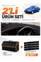 Toyota Carina E T190 Airbagli (1992-1997) Compatible Dashboard Cover + Leather Trunk Bag Set - To010