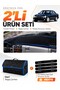 Mercedes W210 E200 (1995-2002) Compatible Glove Box Cover + Leather Trunk Bag + Sticker Set - Mb012