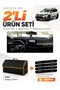 Daci̇a Jogger Screened (2022-2026) Compatible Glove Box Cover + Leather Luggage Bag + Sticker Set - Da001