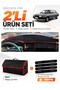 Audi 80 (1986-1996) Compatible Glove Box Cover + Leather Trunk Bag + Sticker Set - Au001