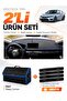 Honda Civic Fe1 (2022-2026) Compatible Dashboard Cover + Leather Trunk Bag + Sticker Set - Ho020