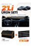 Opel Insignia (2017-2026) Compatible Glove Box Cover + Leather Trunk Bag + Sticker Set - Op021