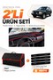 Jeep Grand Cherokee (1993-1998) Compatible Dashboard Cover + Leather Trunk Bag + Sticker Set