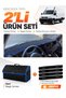 Dashboard Cover + Leather Luggage Bag + Sticker Set Iveco Daily (2011-2014) Compatible - Iv001
