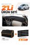 Nissan Micra March (2010-2016) Compatible Torpedo Cover + Leather Trunk Bag + Sticker Set - Ni008