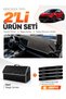 Glove Box Cover + Leather Trunk Bag Set Compatible with Toyota Chr No Head up Display (2024-2026) - To028