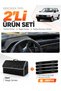 Fiat Uno 60,70 (1983-1995) Compatible Dashboard Cover + Leather Trunk Bag + Sticker Set - Fi019