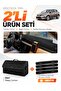 Toyota Auris E180 (2012-2018) Compatible Dashboard Cover + Leather Trunk Bag + Sticker Set - To006