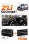Dashboard Cover + Leather Trunk Bag + Sticker Set Opel Combo (2018-2023) Compatible - Op009