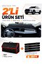 Ssanyong Kgm Torres (2023-2026) Compatible Glove Box Cover + Leather Luggage Bag + Sticker Set