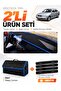 Opel Vectra B (1995-2001) Compatible Dashboard Cover + Leather Trunk Bag + Sticker Set - Op015
