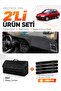 Peugeot 306 (1993-2002) Compatible Glove Box Cover + Leather Trunk Bag + Sticker Set - Pe008