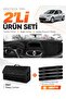 Renault Clio 3 (2005-2012) Compatible Dashboard Cover + Leather Trunk Bag + Sticker Set - Re017