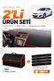 Mazda 6 (2007-2013) Compatible Dashboard Cover + Leather Trunk Bag + Sticker Set - Ma007