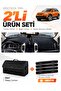 Chevrolet Capti̇va (2008-2011) Compatible Dashboard Cover + Leather Trunk Bag + Sticker Set - Ch007
