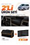 Volkswagen Transporter T4 (1990-2003) Compatible Dashboard Cover + Leather Trunk Bag Set - Vw026