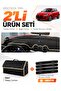 Suzuki Swi̇ft (2017-2020) Compatible Dashboard Cover + Leather Trunk Bag + Sticker Set - Sz003