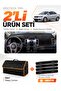 Kia Cerato (2008-2012) Compatible Torpedo Cover + Leather Trunk Bag + Sticker Set - Ki007