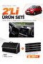 Daihatsu Terios (2006-2011) Compatible Glove Box Cover + Leather Trunk Bag + Sticker Set - Dh001