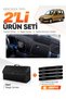 Citroen Berlinco M49 (1996-2001) Compatible Torpedo Cover + Leather Luggage Bag + Sticker Set - Ci002