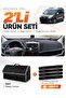 Fiat Doblo D3 (2010-2013) Compatible Torpedo Cover Without Cover + Leather Trunk Bag + Sticker Set - Fi006