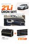 Dashboard Cover + Leather Trunk Bag + Sticker Set Compatible with Volvo V40 (2012-2019) - Vo005
