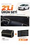 Honda Jazz (2018-2020) Compatible Dashboard Cover + Leather Trunk Bag + Sticker Set - Ho019