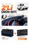 Hyundai H100 (2004-2019) Compatible Torpedo Cover + Leather Luggage Bag + Sticker Set - Hu022