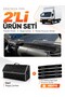 Mitsubishi Canter Fe639 (1996-2005) Compatible Torpedo Cover + Leather Luggage Bag Set - Mi002