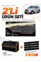 Mercedes W163 M-Class (1997-2005) Compatible Glove Box Cover + Leather Trunk Bag + Sticker Set - Mb016