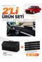 Tofaş Serçe (1984-1995) Compatible Torpedo Cover + Leather Luggage Bag + Sticker Set - Tf004