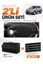 Hyundai Tucson (2009-2015) Compatible Glove Box Cover + Leather Trunk Bag + Sticker Set - Hu034
