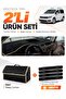 Volkswagen Caddy (2015-2019) Compatible Dashboard Cover + Leather Trunk Bag + Sticker Set - Vw002 - 2