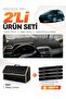 Fiat Punto Grande (2005-2018) Compatible Dashboard Cover + Leather Trunk Bag + Sticker Set - Fi016