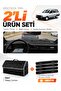 Renault 12 Toros Without Cover (1969-2000) Compatible Torpedo Cover + Leather Luggage Bag Set - Re002
