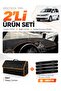 Volkswagen Caddy (2010-2015) Compatible Dashboard Cover + Leather Trunk Bag + Sticker Set - Vw002