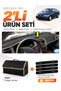 Toyota Avensis T220 (1997-2002) Compatible Torpedo Cover + Leather Trunk Bag + Sticker Set - To001