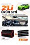 Kia X-Ceed (2020-2025) Compatible Torpedo Cover + Leather Luggage Bag + Sticker Set - Ki005