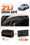 Ford Escort (1996-2002) Compatible Glove Box Cover + Leather Trunk Bag + Sticker Set - Fo014