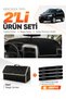 Dashboard Cover + Leather Trunk Bag + Sticker Set Compatible with Ssangyong Kyron (2005-2012) - Ss001