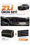 Chery Tiggo 8 Pro (2018-2024) Compatible Glove Box Cover + Leather Trunk Bag + Sticker Set - Cy002