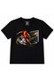 Last Kick Goal Front Football Action Design Kids T-Shirt