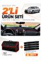 Chevrolet Cruze J300 Stylished (2012-2016) Compatible Glove Box Cover + Leather Trunk Bag Set - Ch005