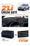 Nissan Qashqai J10 (2007-2014) Compatible Torpedo Cover + Leather Trunk Bag + Sticker Set - Ni016
